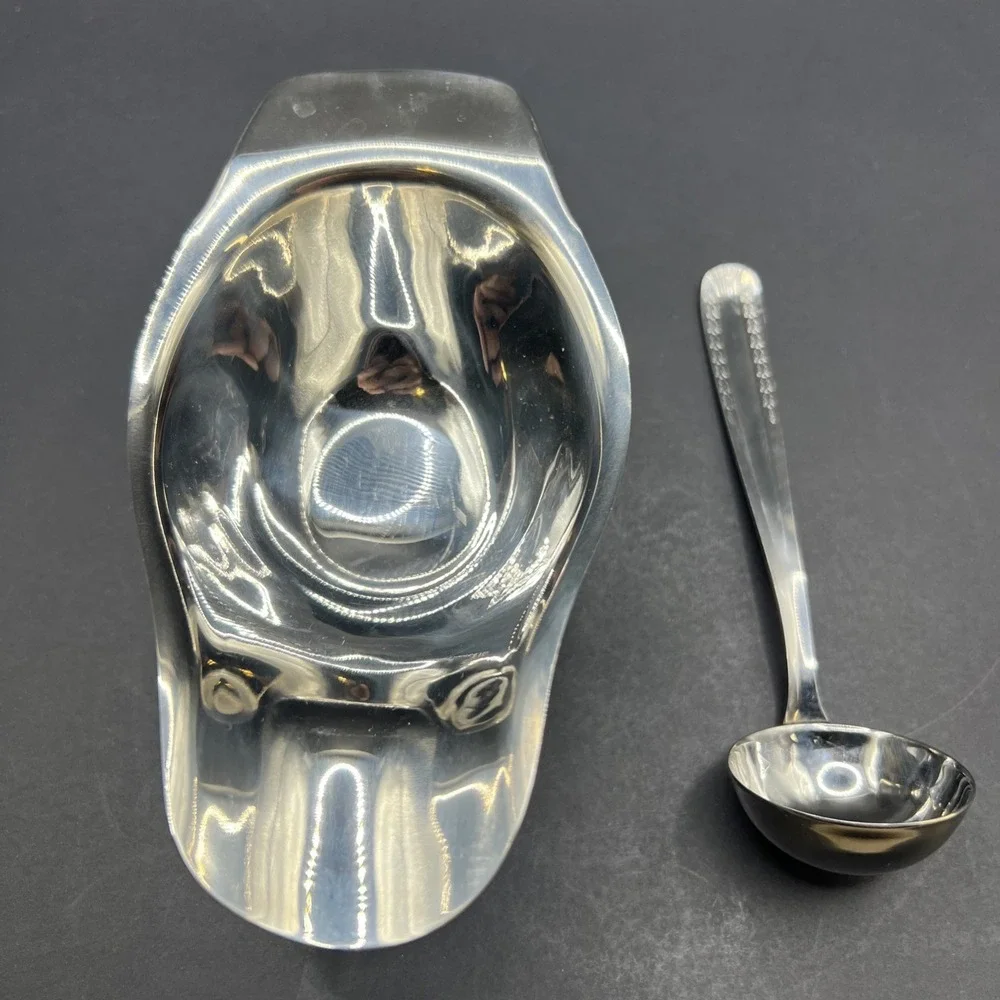 Tramontina Inox Brazil Gravy Boat And Ladle‎ Stainless Steel